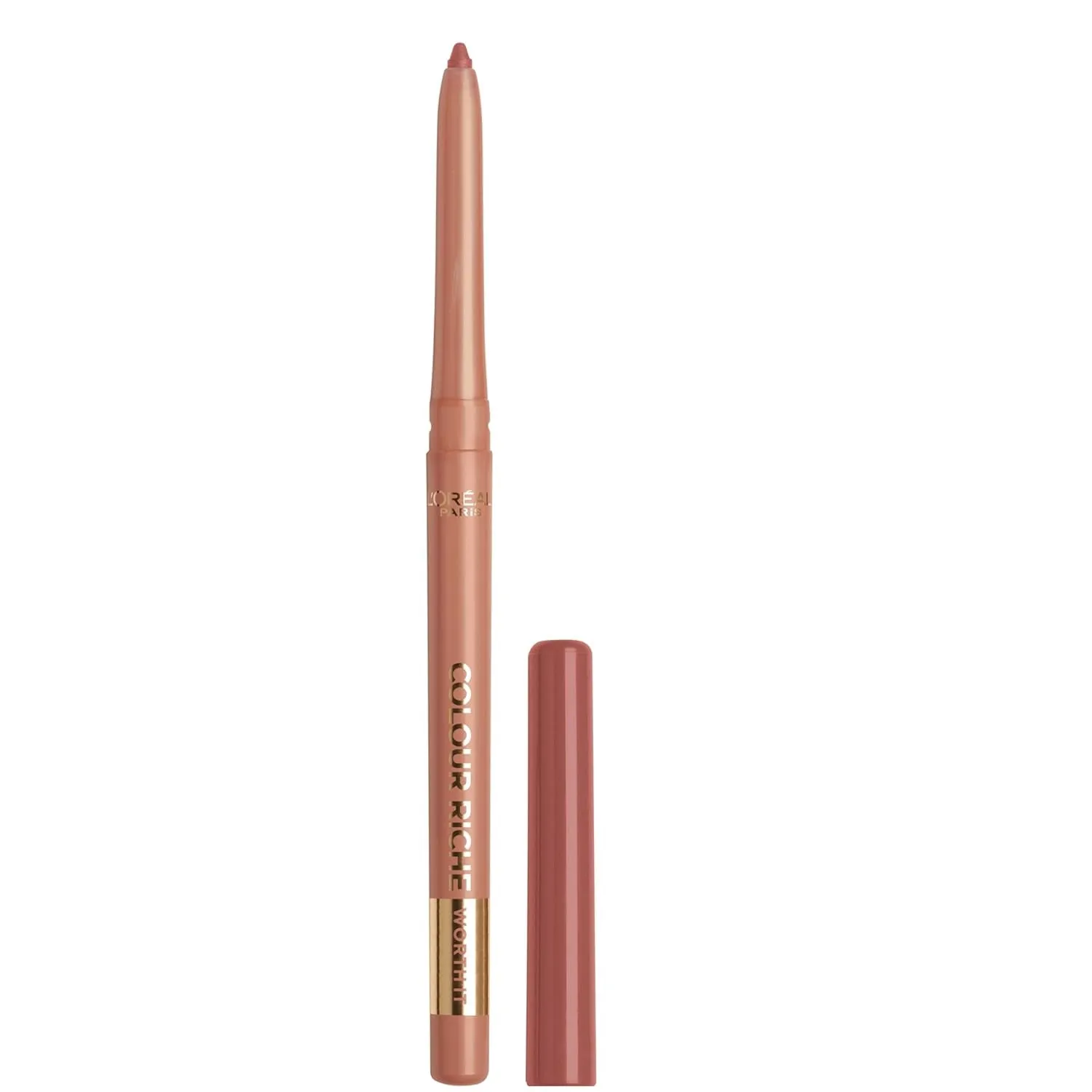 Colour Riche Lip Liner Pencil, Creamy Lip Liner with Omega 3 and Vitamin E, 780 Au Naturale (Soft Neutral Beige)