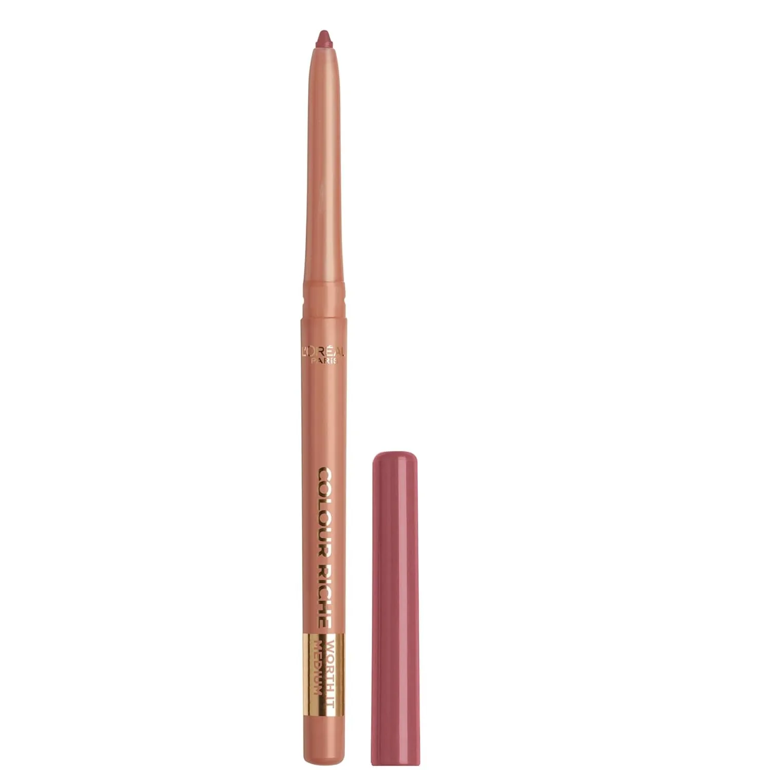 Colour Riche Lip Liner Pencil, Creamy Lip Liner with Omega 3 and Vitamin E, 780 Au Naturale (Soft Neutral Beige)
