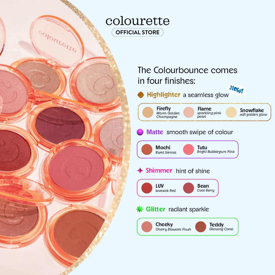 Colourette Colourbounce Jelly-to-Powder Blush | Highlighter 5g