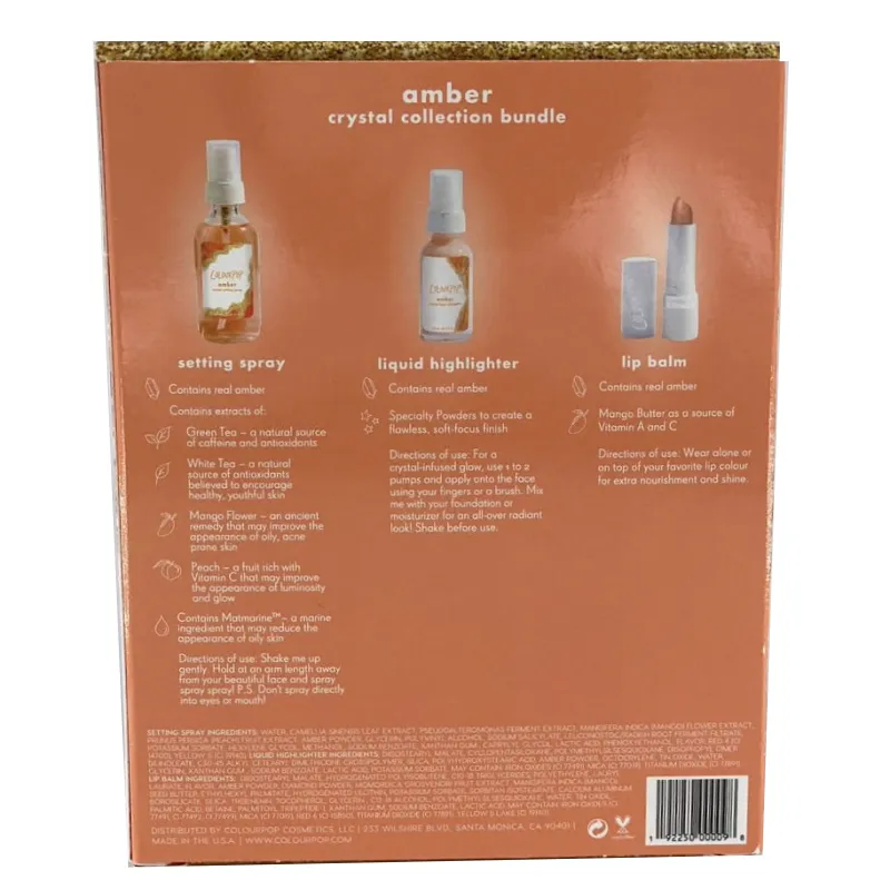 ColourPop Crystal Collection Bundle - Amber