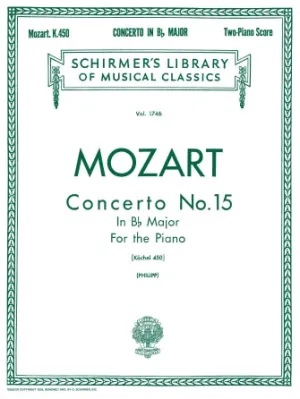 Concerto No. 15 in Bb, K. 450 (Piano Duet)
