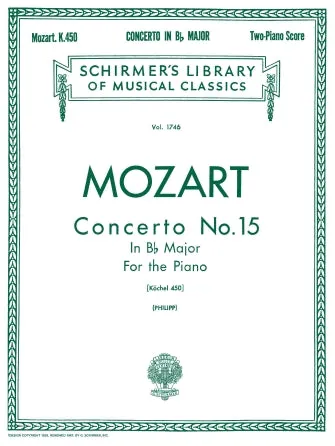 Concerto No. 15 in Bb, K. 450 (Piano Duet)