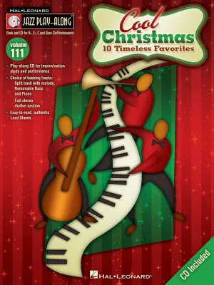 Cool Christmas, 10 Timeless Favorites, Jazz Play-Along Volume 111, Book & CD