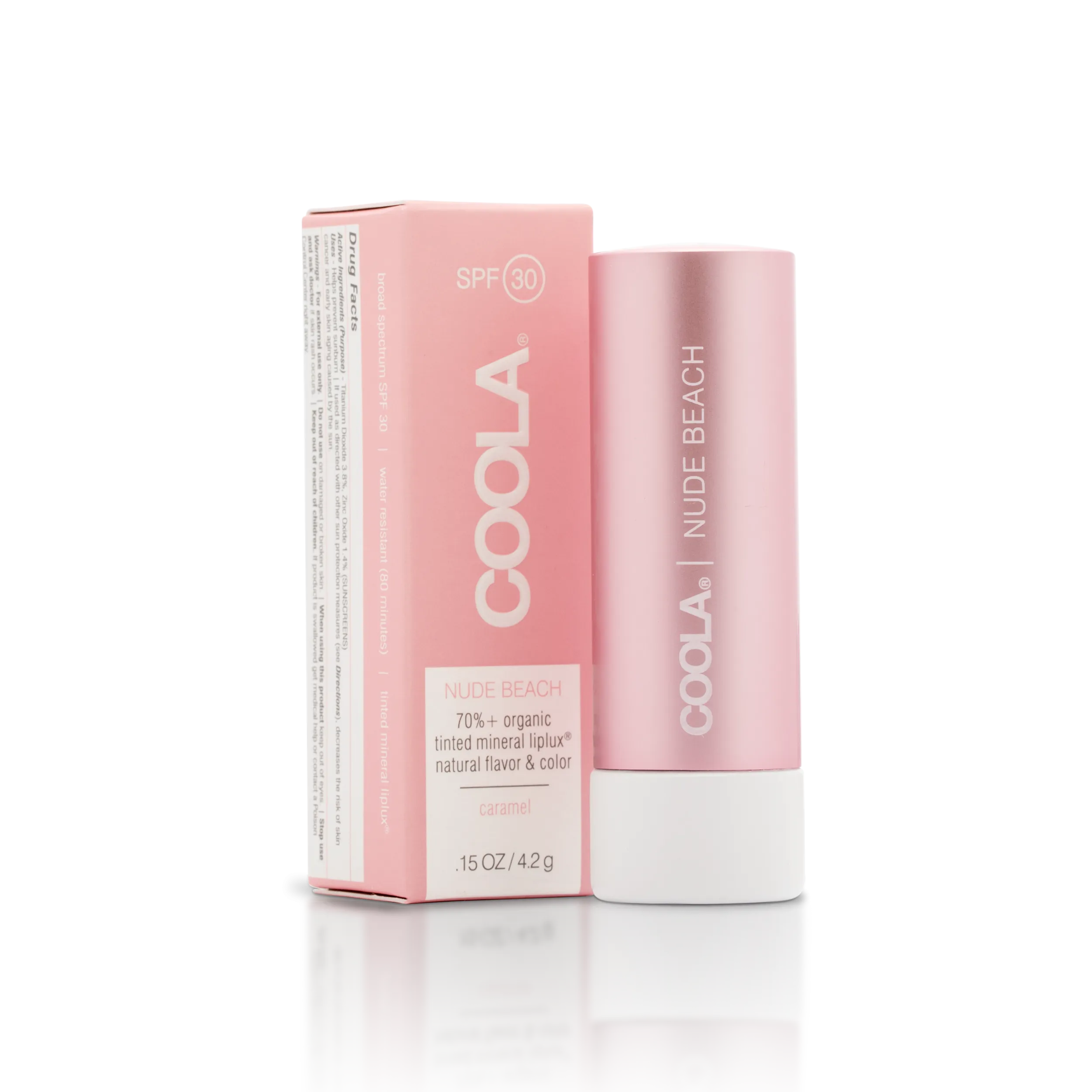 COOLA Mineral Liplux Tinted Lip Balm Sunscreen SPF 30