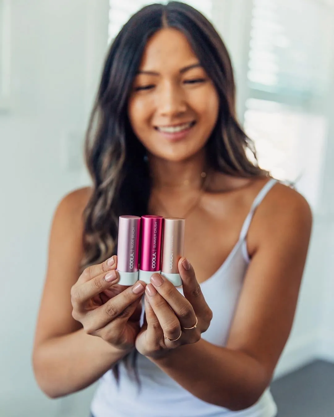 COOLA Mineral Liplux Tinted Lip Balm Sunscreen SPF 30