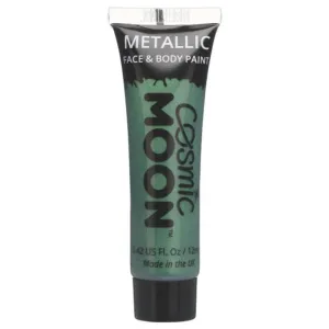 Cosmic Moon Metallic Face & Body Paint, Green