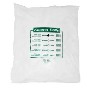 Cotton Balls | High Density | Bag of 1000