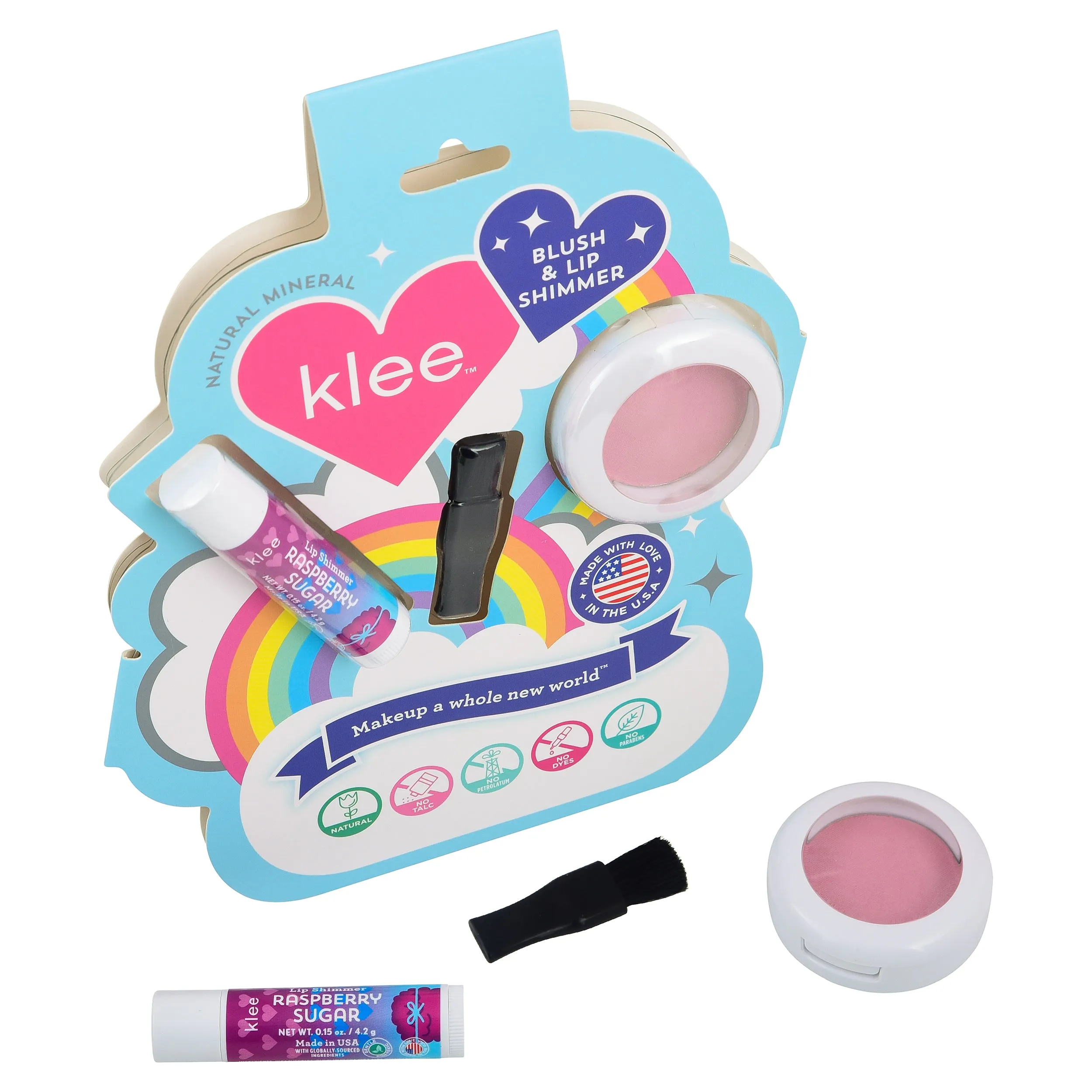 Cotton Candy Whisper - Mineral Blush & Lip Shimmer Duo