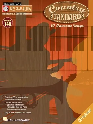 COUNTRY STANDARDS JAZZ PLAY ALONG BK/CD V145