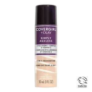 Cover Girl Olay Simply Ageless 3-in-1 Liquid Foundation 220 - Creamy Natural