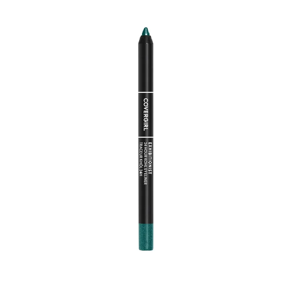 COVERGIRL Exhibitionist 24-Hour Kohl Waterproof Eyeliner, Emerald Metallic 600