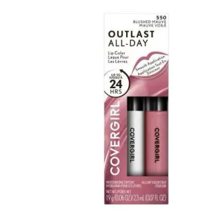 Covergirl Outlast All-Day Lip Color with Topcoat Blushed Mauve 550