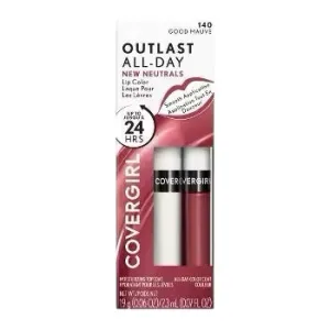 Covergirl Outlast All-Day Lip Color with Topcoat Wine To Five 140