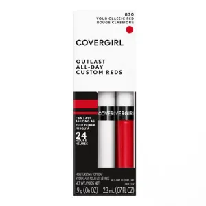 Covergirl Outlast All-Day Lip Color with Topcoat Your Classic Red