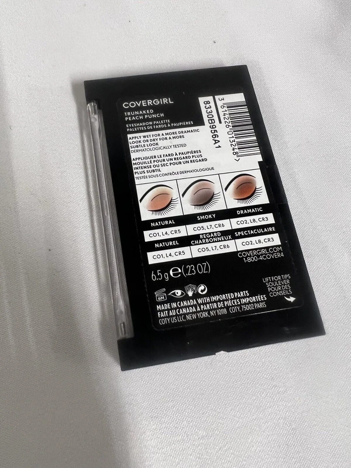 Covergirl Trunaked Peach Punch Eyeshadow Palette Pink Nudes Shimmer Matte