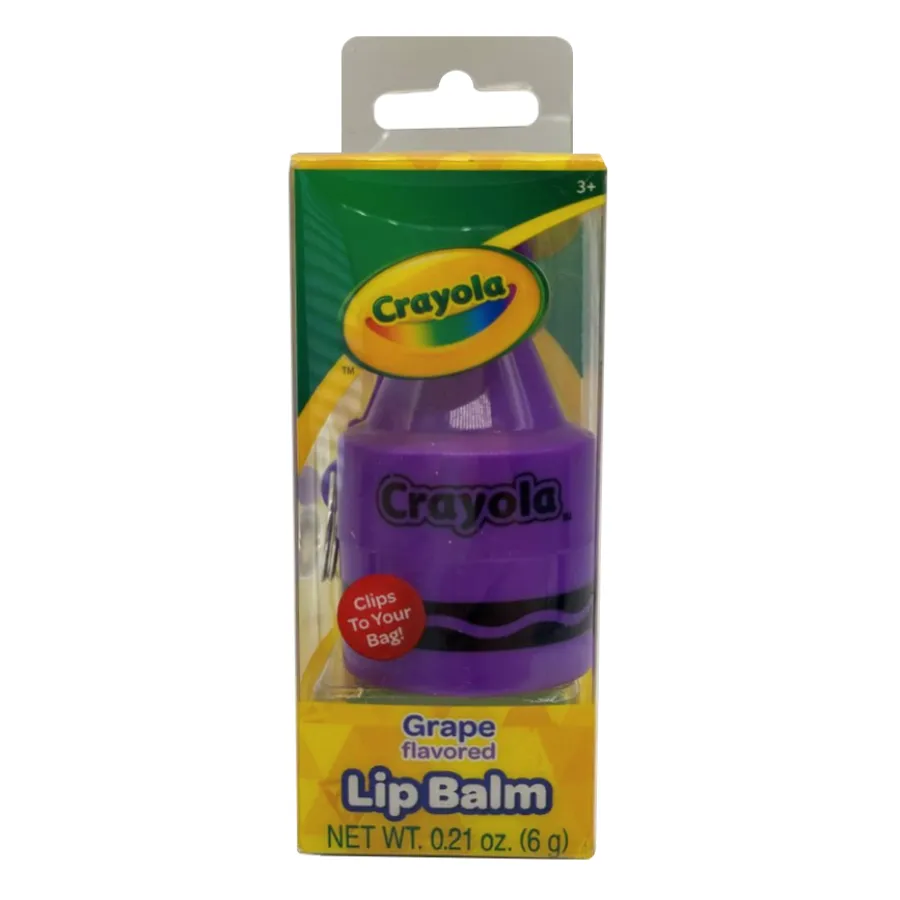 Crayola Chubby Lip Balm Grape Flavored - 2 ct
