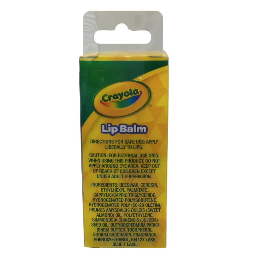 Crayola Chubby Lip Balm Grape Flavored - 2 ct
