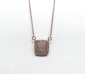 Cushion Cut Diamond Pendant AD NO. 2069