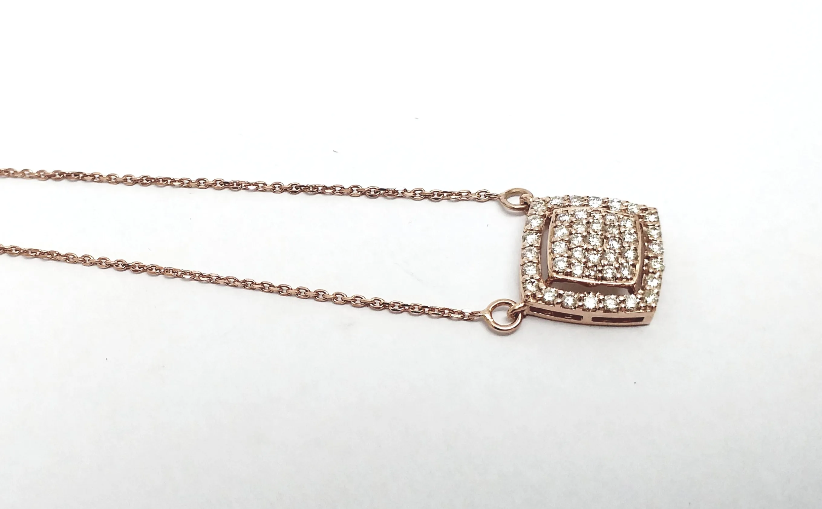 Cushion Cut Diamond Pendant AD NO. 2069