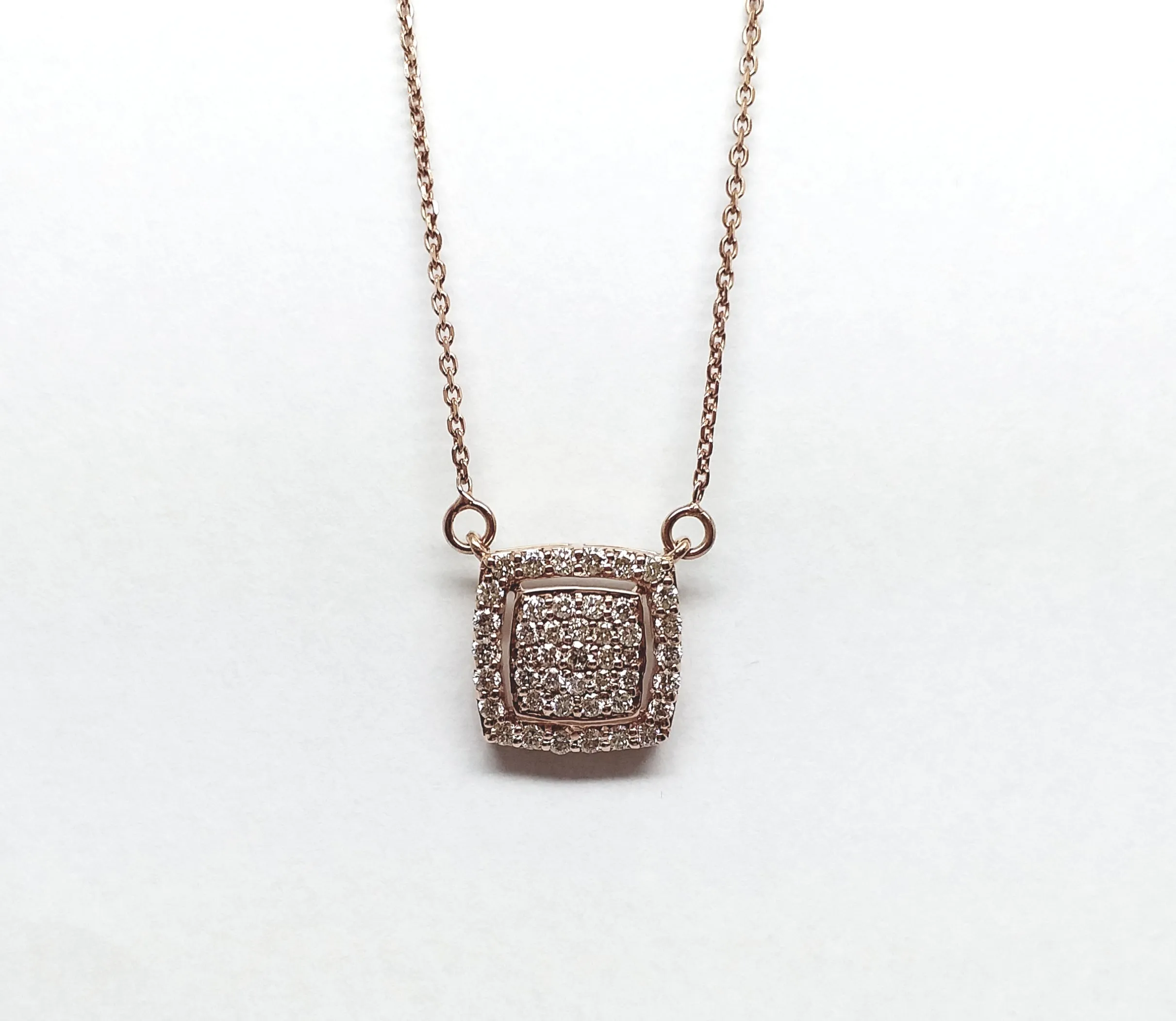 Cushion Cut Diamond Pendant AD NO. 2069