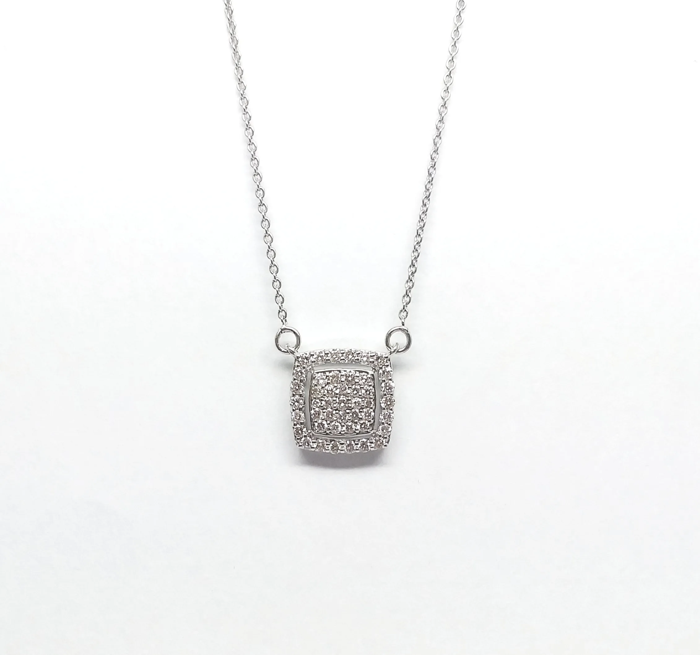 Cushion Cut  Diamond Pendant AD NO.2070