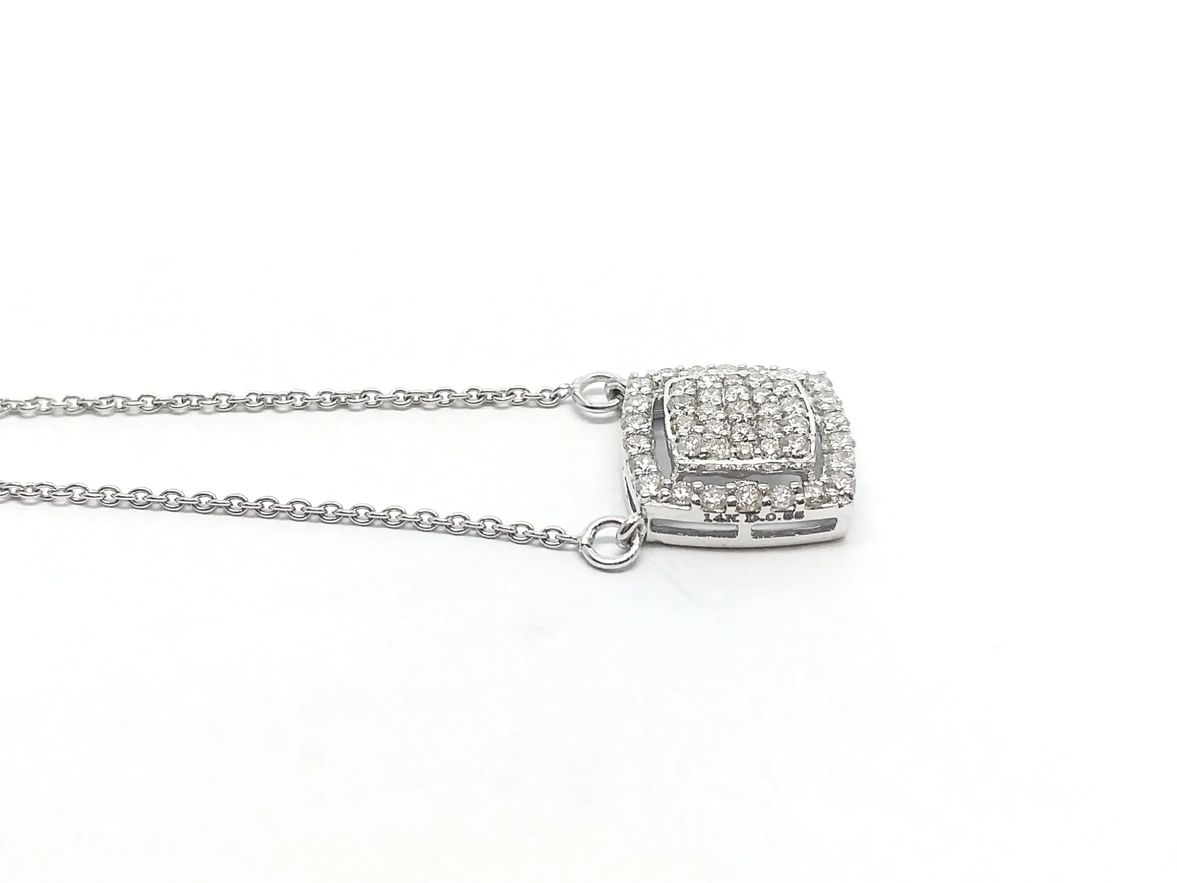 Cushion Cut  Diamond Pendant AD NO.2070