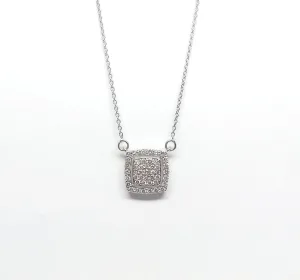 Cushion Cut  Diamond Pendant AD NO.2070