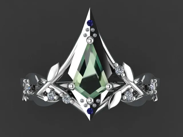 Custom Leaf Arwen Setting