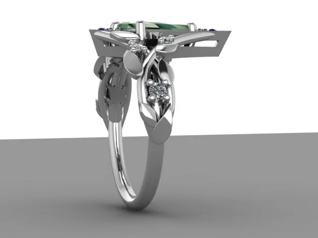 Custom Leaf Arwen Setting