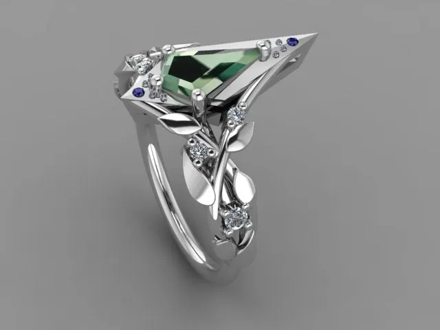 Custom Leaf Arwen Setting