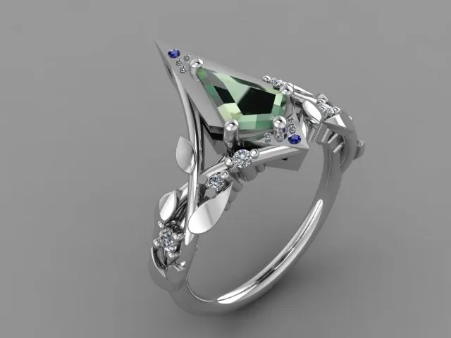 Custom Leaf Arwen Setting