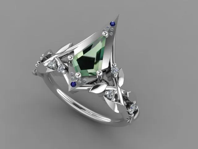 Custom Leaf Arwen Setting