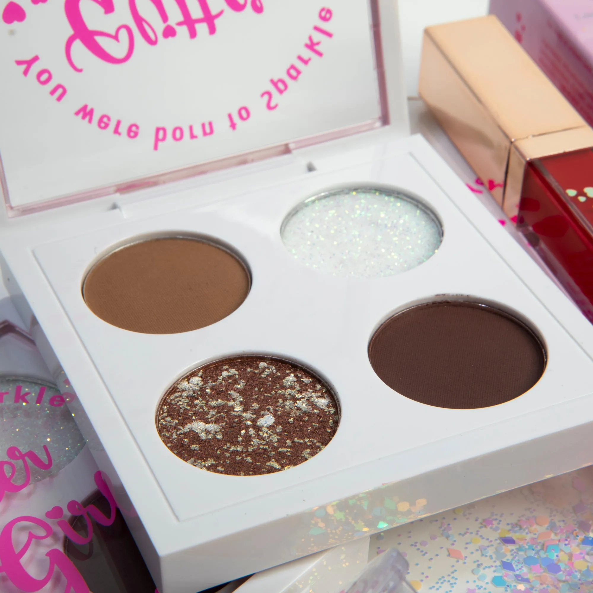 Custom Quad eyeshadow palette. Minimum x 50