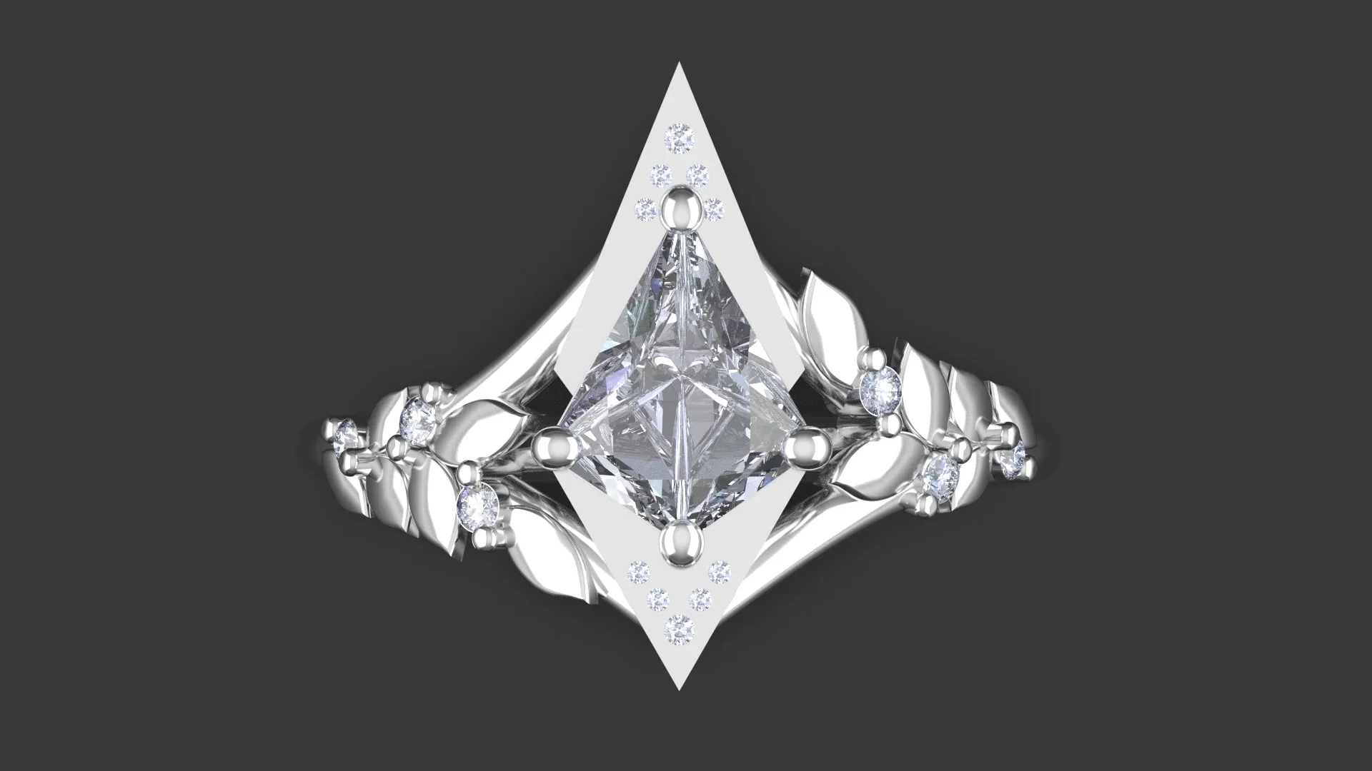 Custom Thistle Setting