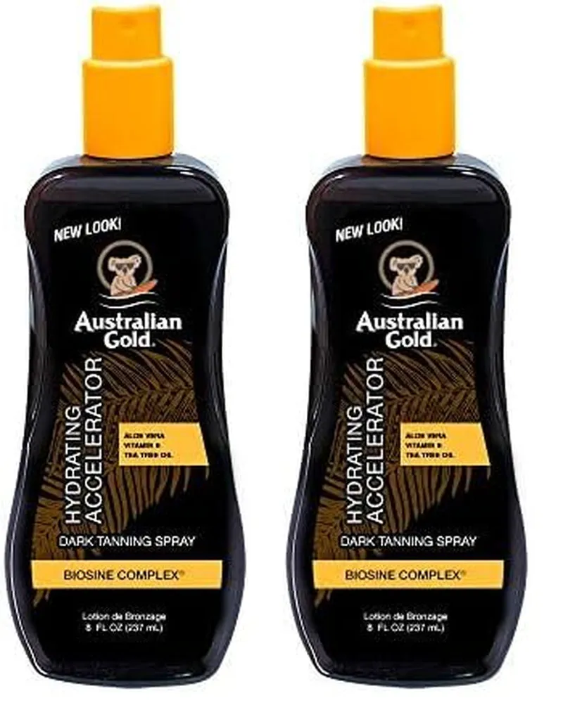 Dark Tanning Accelerator Lotion with Bronzer, 8 Ounce, New Package Same Formula