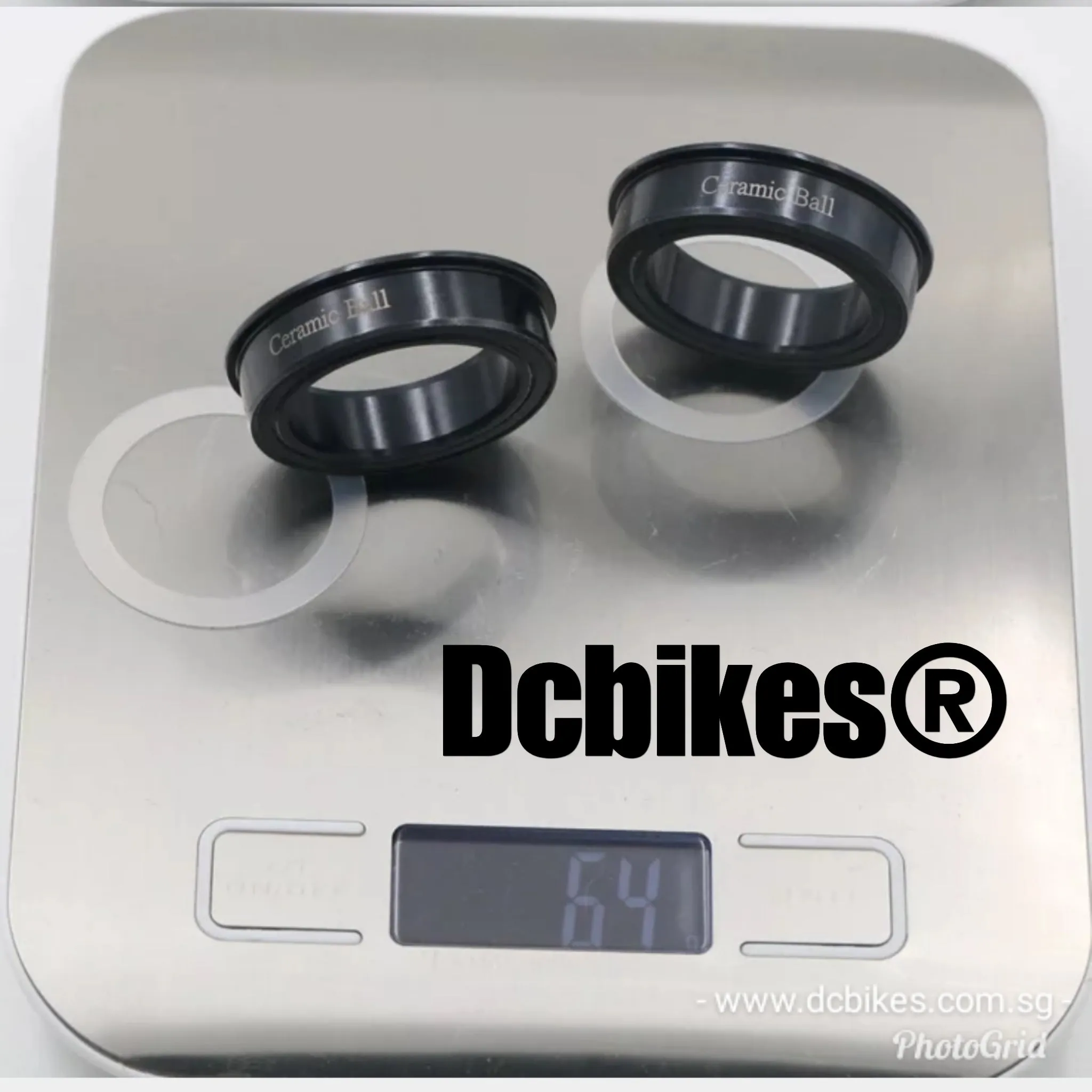 Dcbikes® Ceramic Press Fit BB30 BB92/BB91/BB86 Bottom Bracket For 30mm FSA/ROTOR 3D/Sram/Hope Crank PF4130