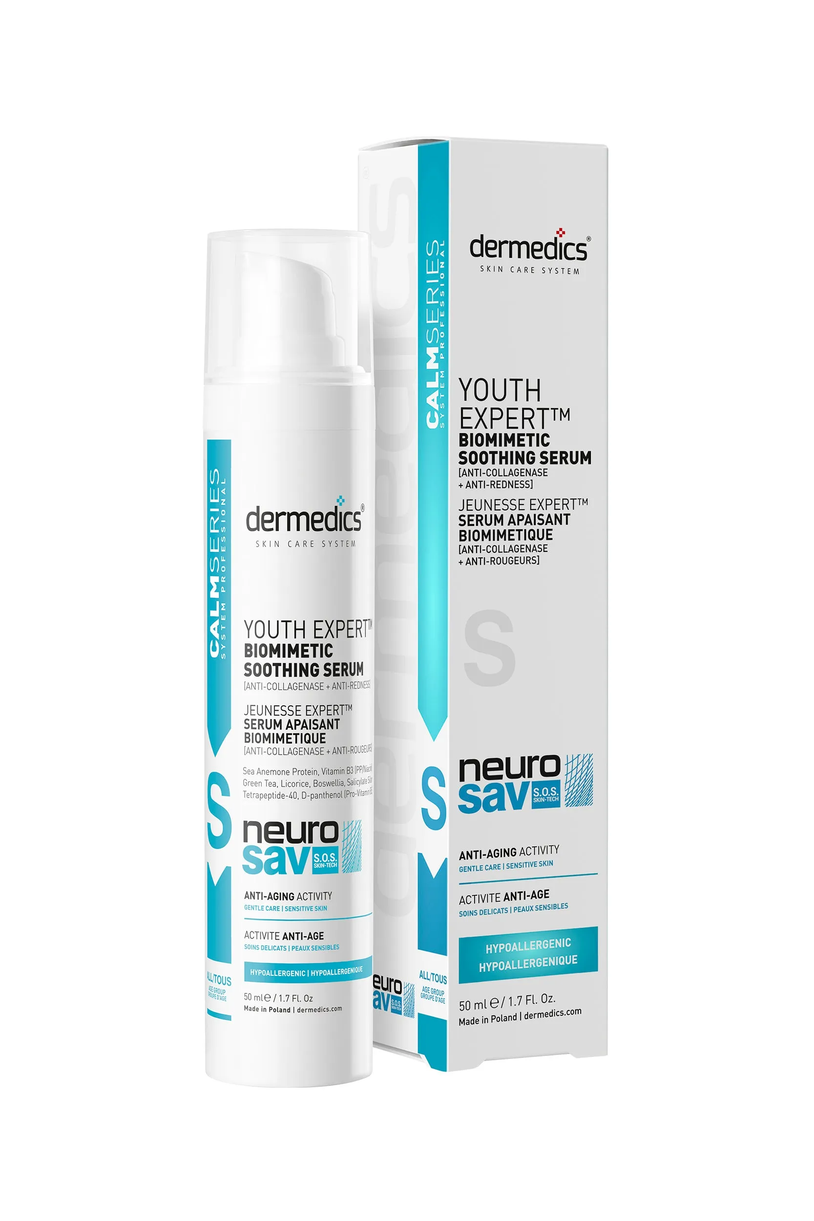 Dermedics YOUTH EXPERT™ CALMseries Biomimetic Soothing Serum