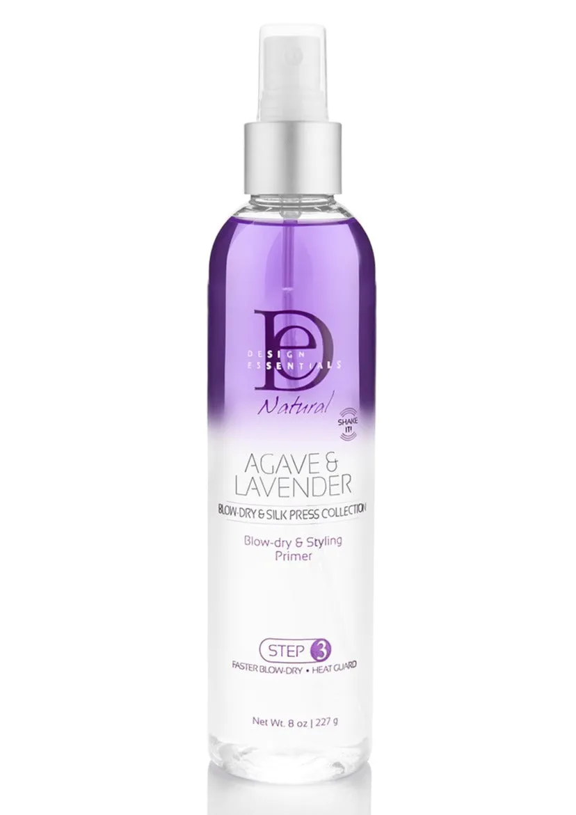 Design Essentials Natural Agave & Lavender Moisturizing Blow-Dry & Heat Shield 8oz