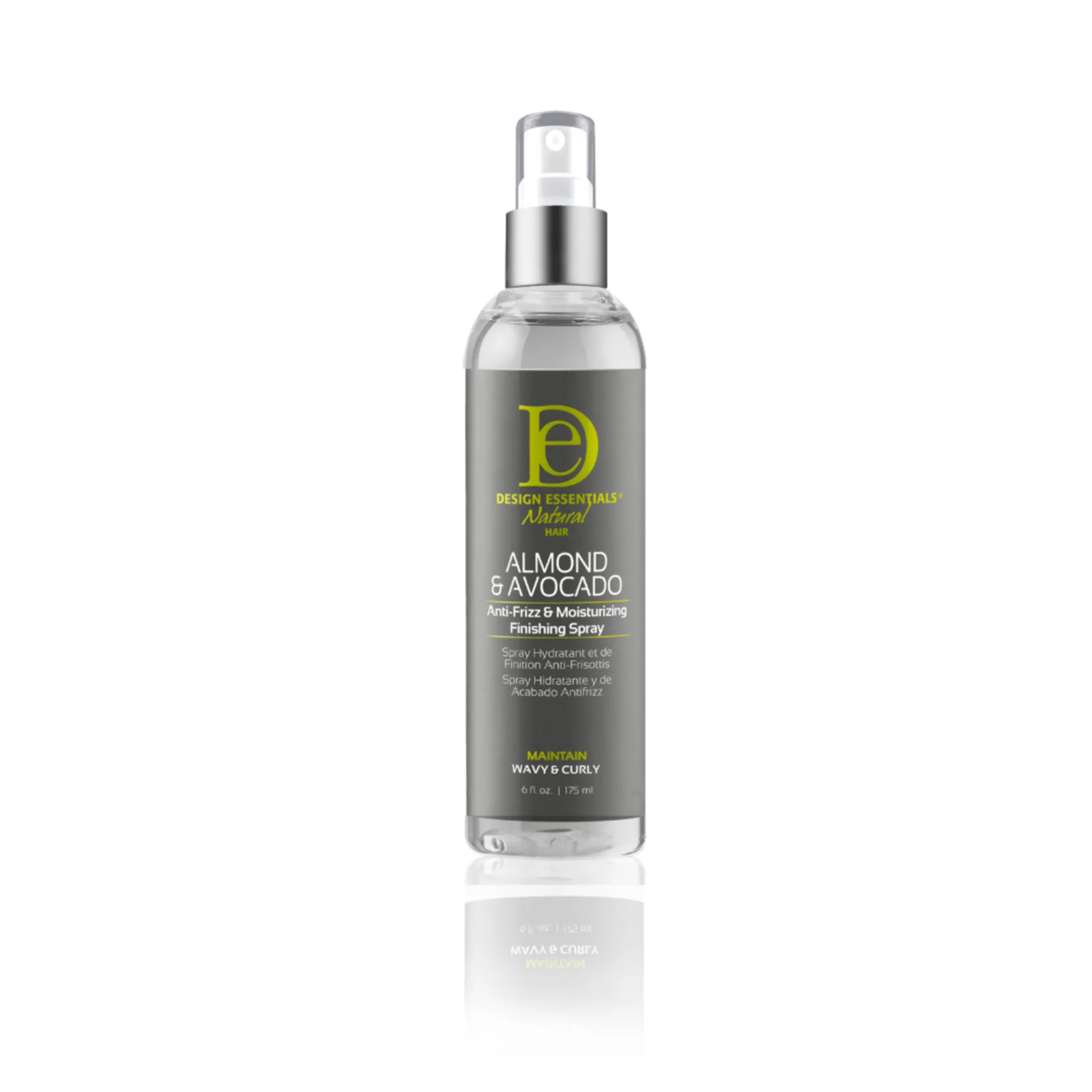 Design Essentials Natural Almond & Avocado Anti-Frizz & Moisturizing Finishing Spray  6oz