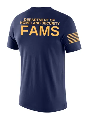 DHS FAMS Agency Identifier T Shirt - Short Sleeve