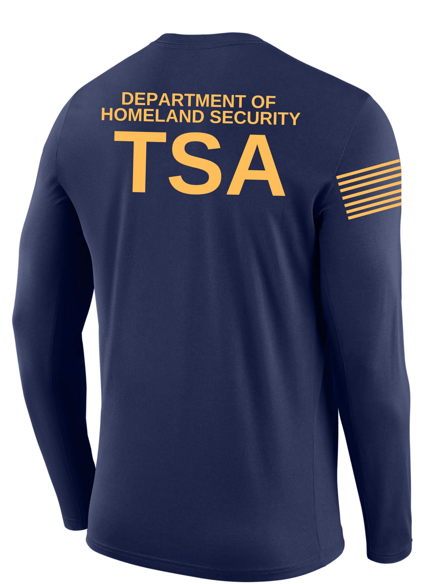 DHS TSA Agency Identifier T Shirt - Long Sleeve