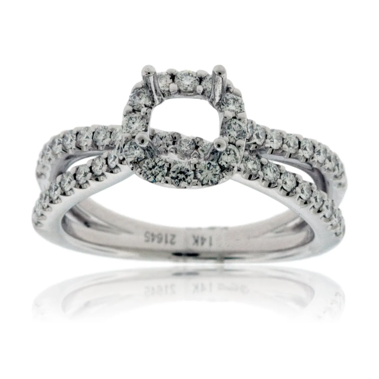 Diamond Engagement Semi-Mount Ring