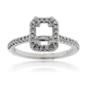 Diamond Engagement Semi-Mount Ring
