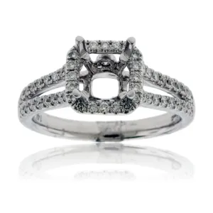 Diamond Engagement Semi-Mount Ring
