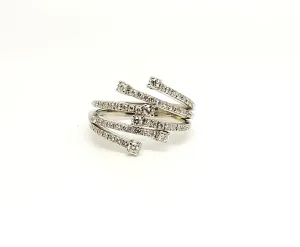 Diamond Fashion Ring in 14k White Gold (0.75 ct. tw.)