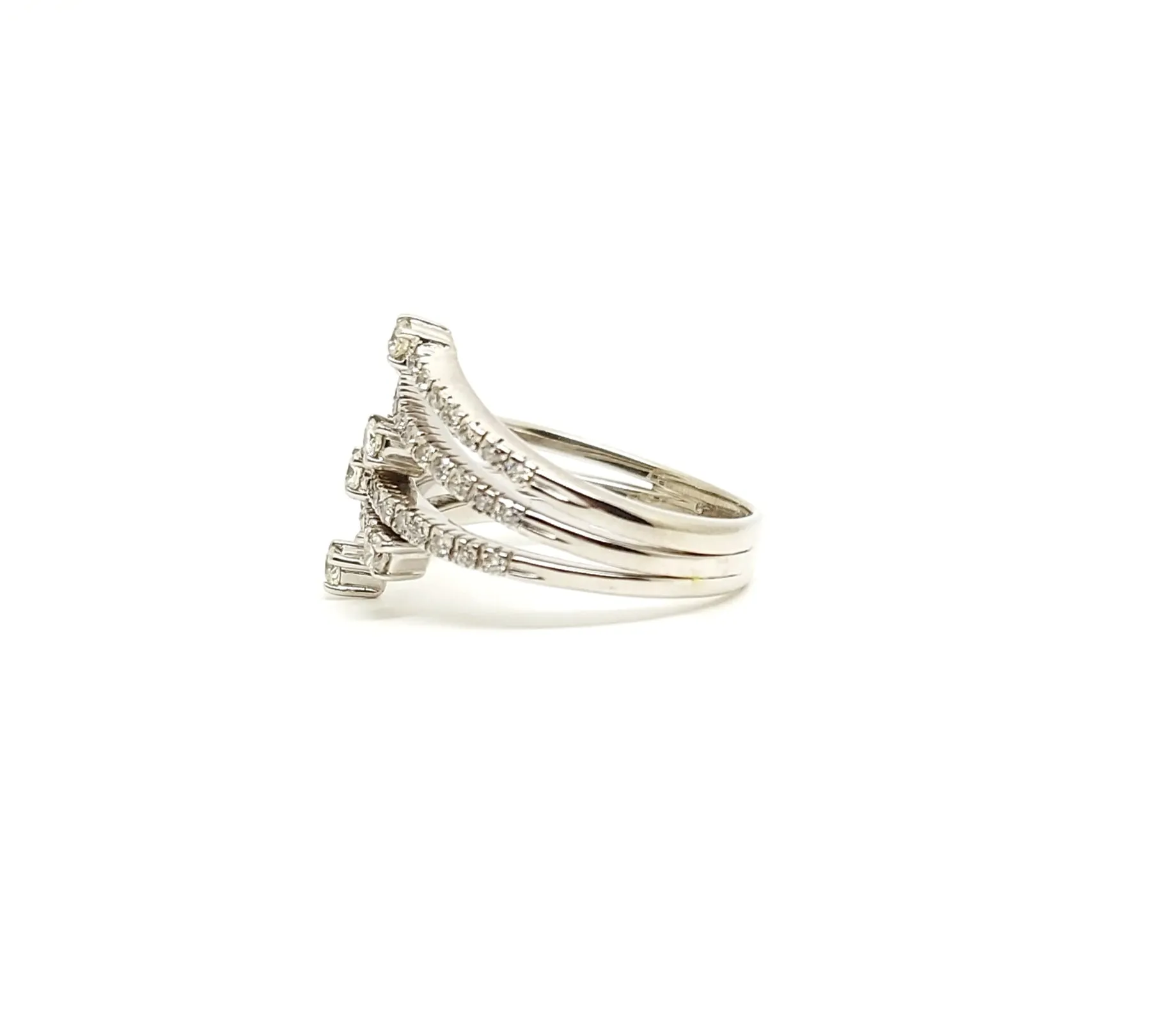 Diamond Fashion Ring in 14k White Gold (0.75 ct. tw.)