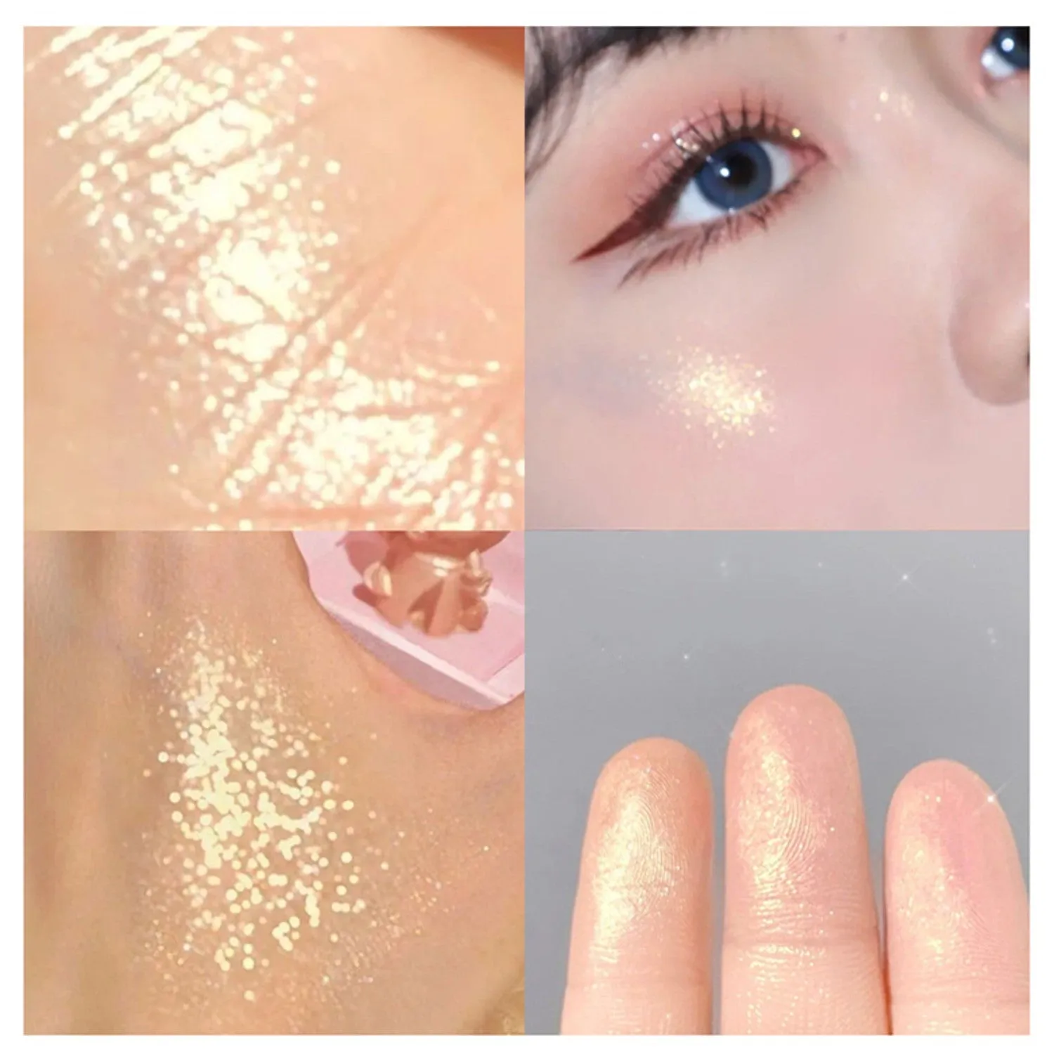 Diamond Highlight Powder- #03 Champagne Gold