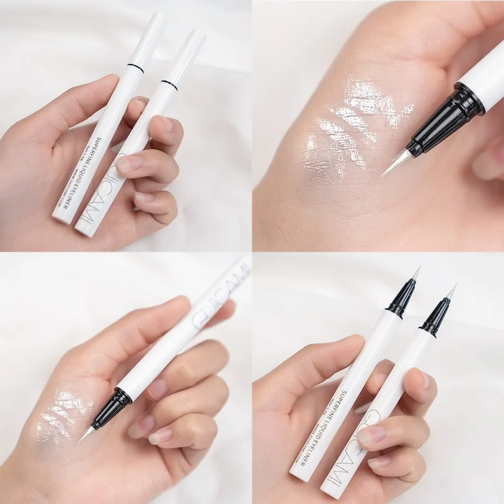 Diamond Powder Waterproof Slender Liquid Eyeliner