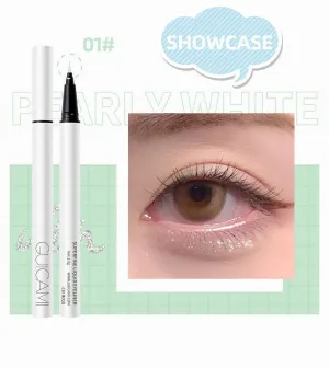 Diamond Powder Waterproof Slender Liquid Eyeliner