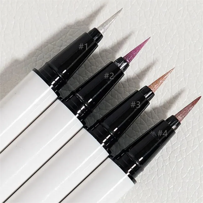 Diamond Powder Waterproof Slender Liquid Eyeliner